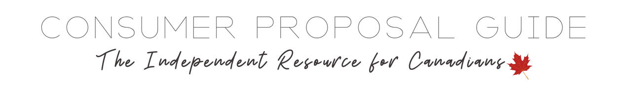 Consumer Proposal Guide